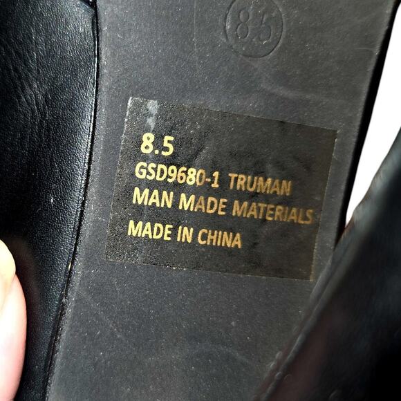 Fashion Nova 8.5 Black Women's Thigh High Over Knee Boots 4 1/2 Inch Heel Shoes - Picture 6 of 8